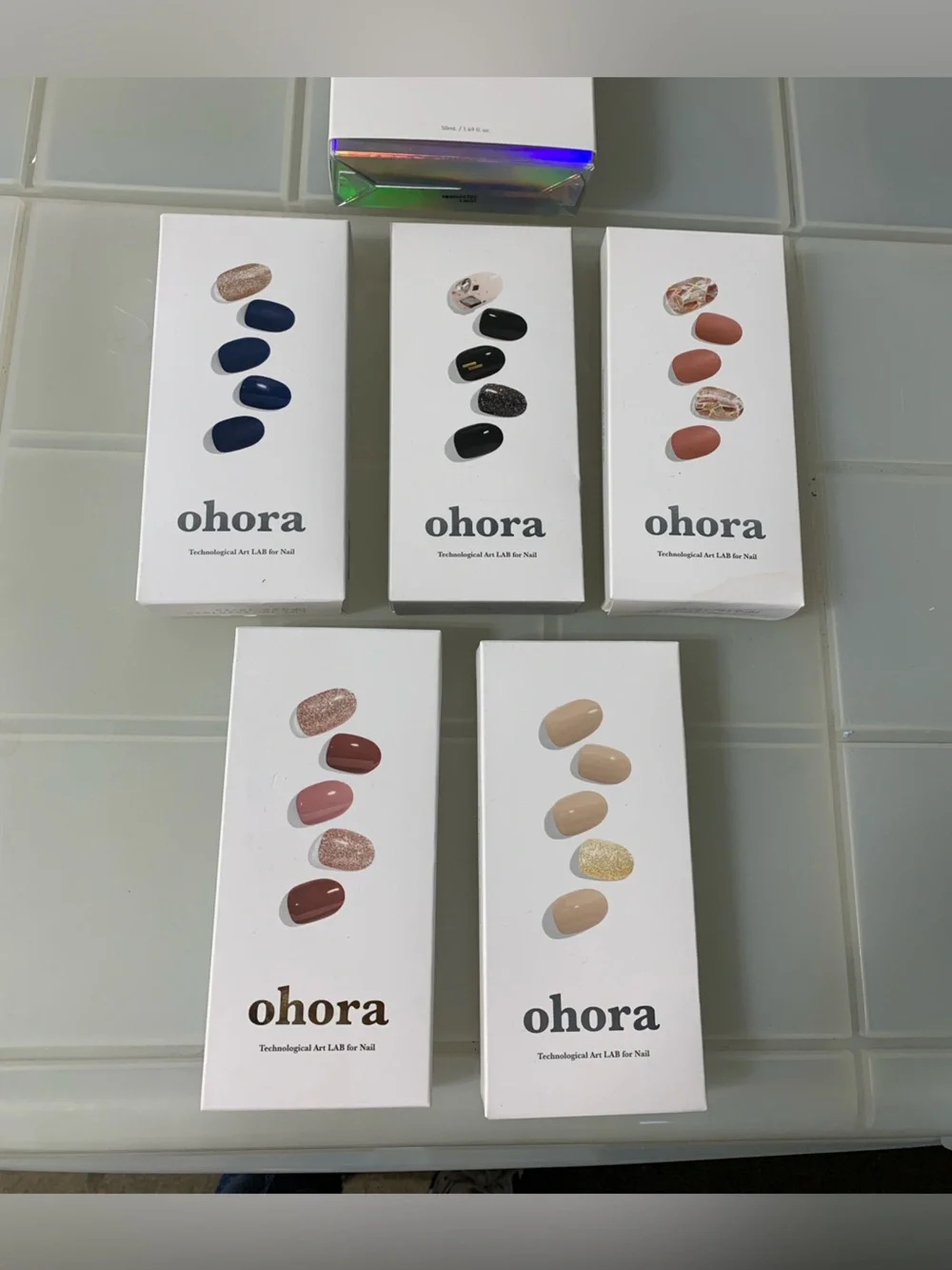 Ohora Nail Set 💅 Semi-cured Gel Nail Set Bundle - NIB